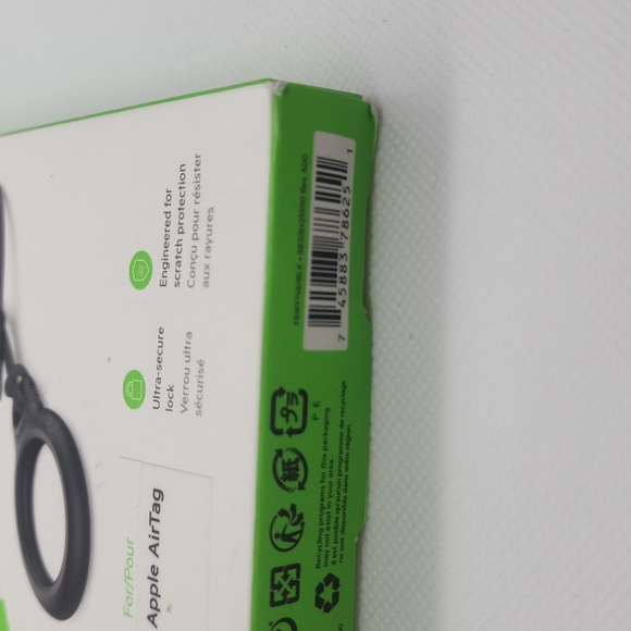 New Belkin AirTag Case with Strap, Secure Holder Protective Cover - Black NIB - Picture 9 of 9